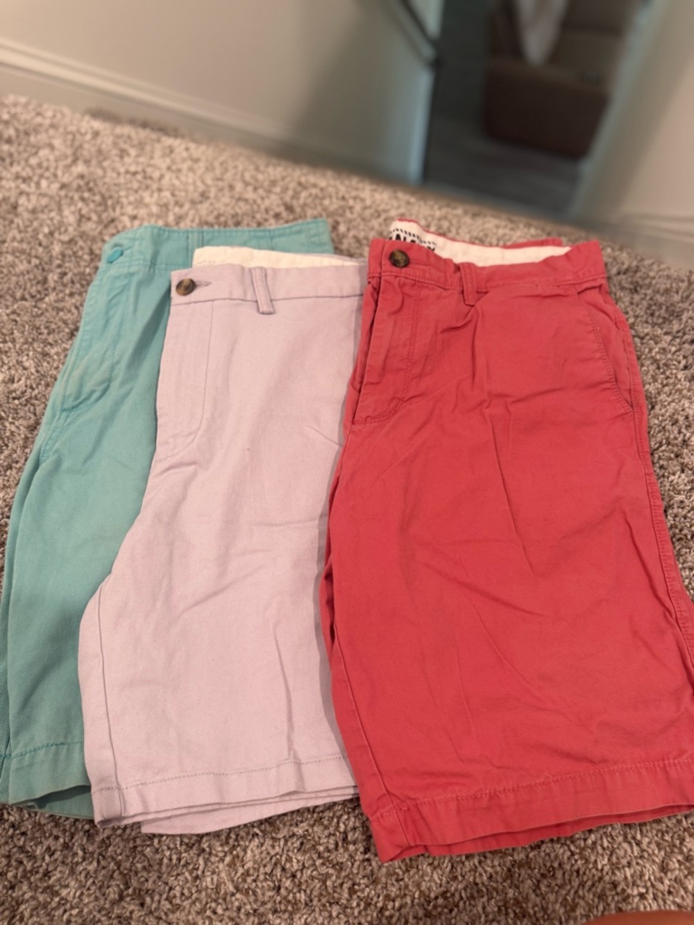 Old Navy Men's Cotton Chino Shorts Bundle